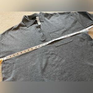 RDI Charcoal Knit Polo